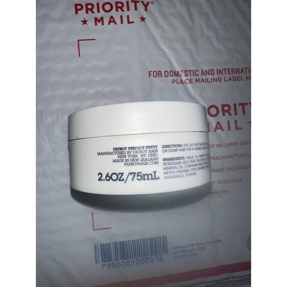 Fatboy Hair Perfect Putty, Medium Hold for Texture, Volumizing, Matte Finish